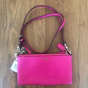 Coach Saffiano Kylie Cross Body